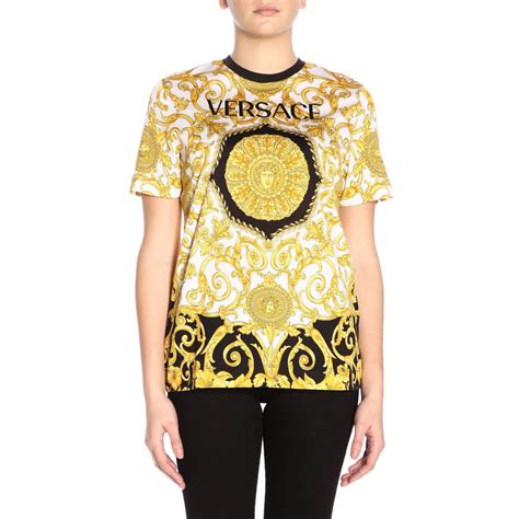 t shirt versace|Versace tee shirts women.